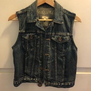 Madewell Denim Vest